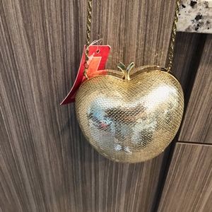 Apple hardcore evening purse gold